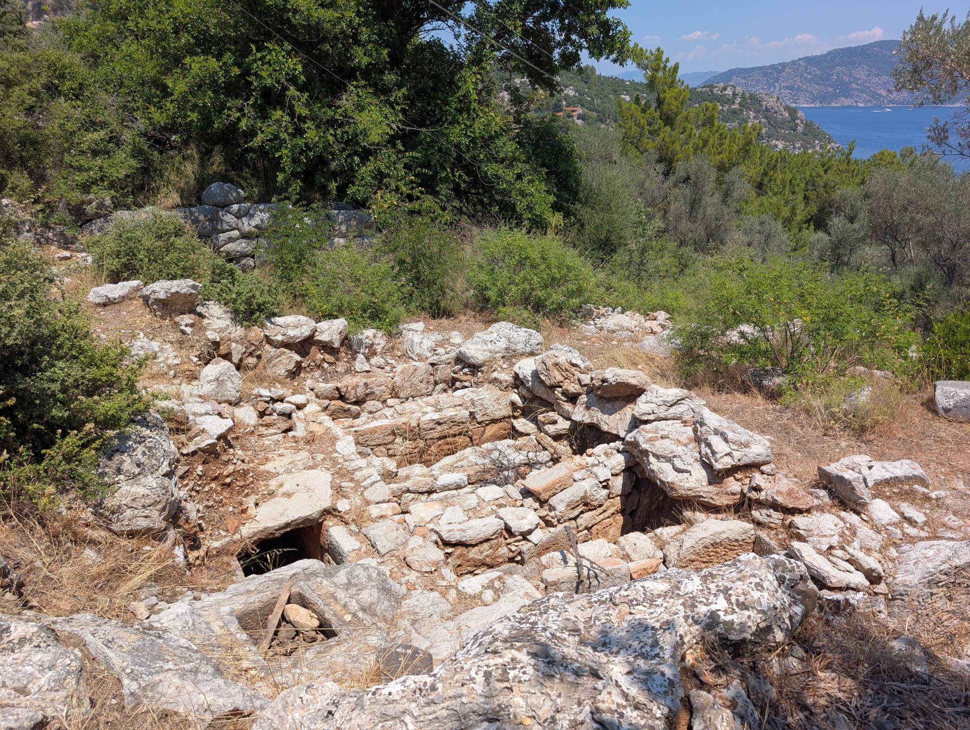 The tomb from the 3rd century BCE in Amos The tomb from the 3rd century BCE in Amos