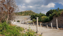 Arcadiane (Harbour) Street in Ephesus