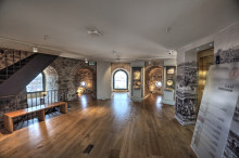 Interior of the Galata Tower in Istanbul Interior of the Galata Tower in Istanbul