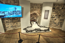 Interior of the Galata Tower in Istanbul Interior of the Galata Tower in Istanbul